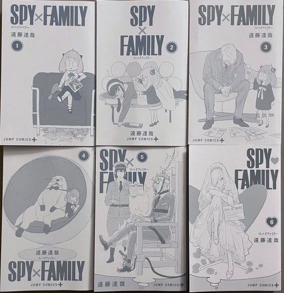 Interno copertine SpyXFamily