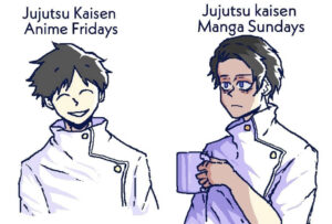 Jujutsu Kaisen sunday Vs Friday