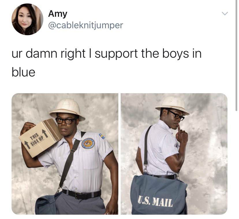 Bonus Sexy Mailman Chidi Pic