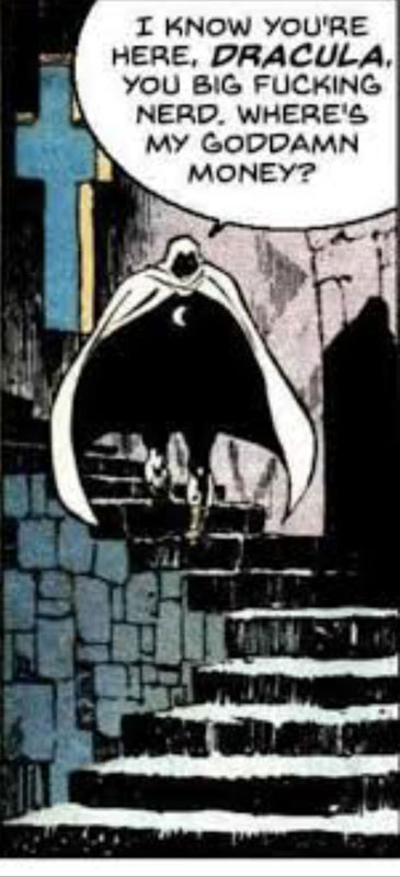 Moon Knight e della sua battaglia contro la sua fan base